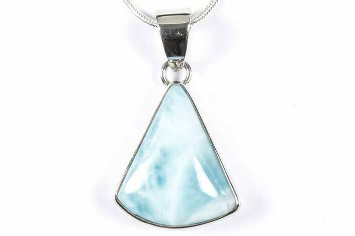 Stunning Larimar Pendant (Necklace) - Sterling Silver #352184